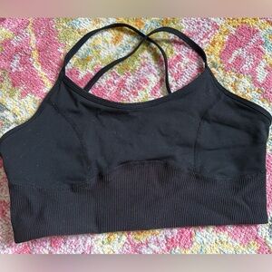 ZYIA Black Sports Bra Size L